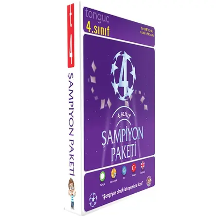 Tonguç Akademi 4. Sınıf Şampiyon Paketi