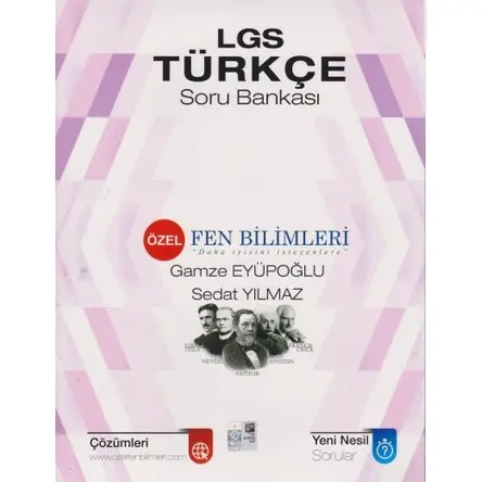 LGS Türkçe Soru Bankası Özel Fen Bilimleri