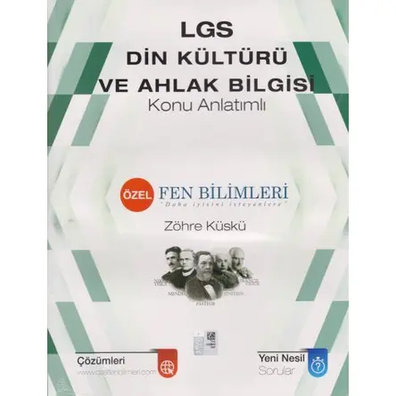 LGS Din Kültürü ve Ahlak Bilgisi Konu Anlatımlı Özel Fen Bilimleri