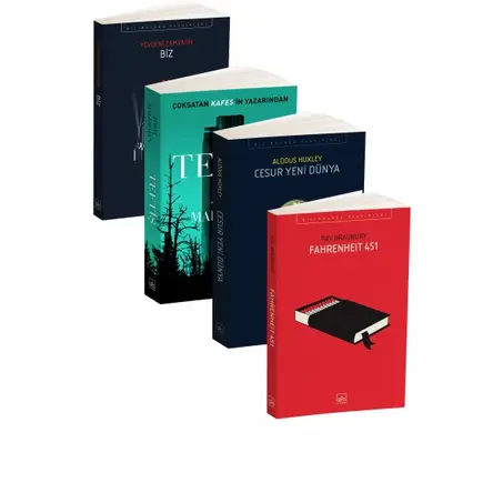Distopya Başlangıç Seti 4 Kitap - İthaki Yayınları