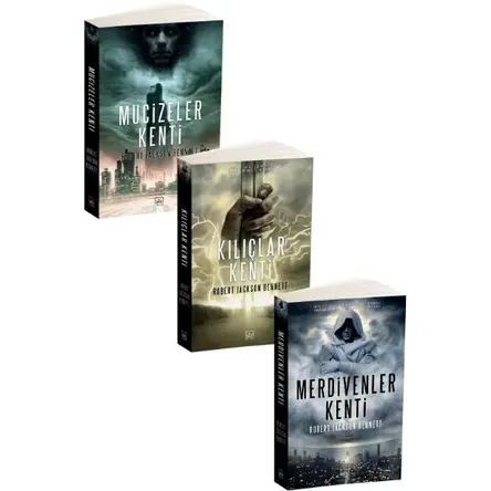 İlahi Kentler Serisi 3 Kitap Set - Robert Jackson Bennett - İthaki Yayınları