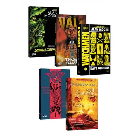 Çizgi Roman Başlangıç Seti 5 Kitap - İthaki Yayınları
