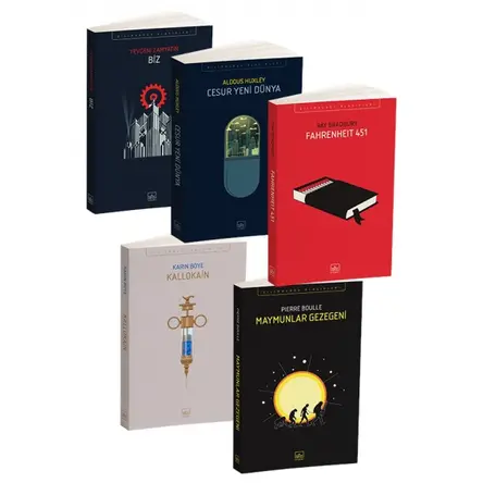 Distopya Seti 5 Kitap - İthaki Yayınları