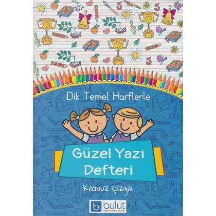 Bulut Dik Temel Harflerle Güzel Yazı Defteri A4