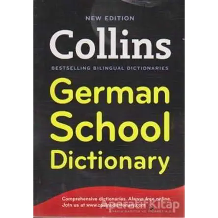 Collins German School Dictionary - Kolektif - Collins Yayınları