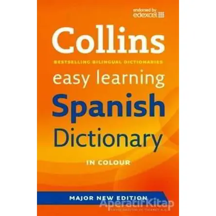 Collins Easy Learning Spanish Dictionary - Kolektif - Collins Yayınları