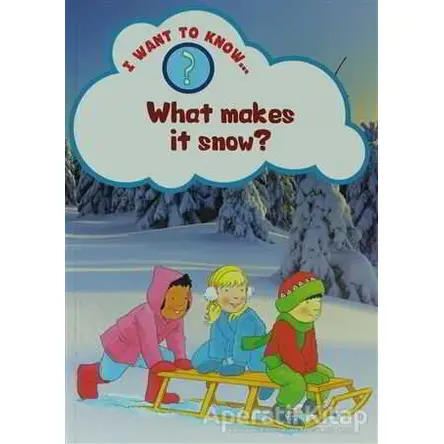 What Makes It Snow? - Helena Ramsay - Evans Yayınları