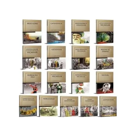 Türk Klasikleri Seti (17 Kitap Takım) - Kolektif - Karatay Yayınları