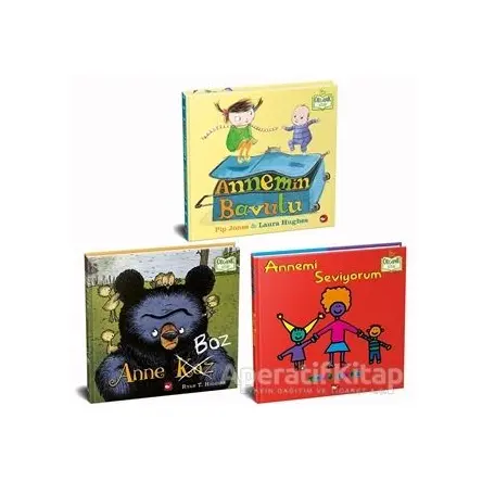 Annemi Seviyorum Set - Organik (3 Kitap Takım) - Pip Jones - Beyaz Balina Yayınları