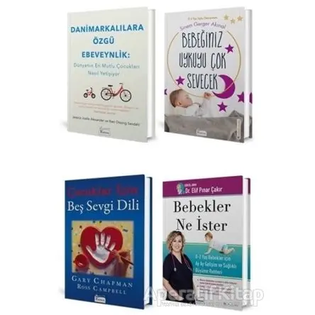 Ebeveyn Kitapları Seti (4 Kitap Takım) - Sinem Gerger Akınal - Koridor Yayıncılık