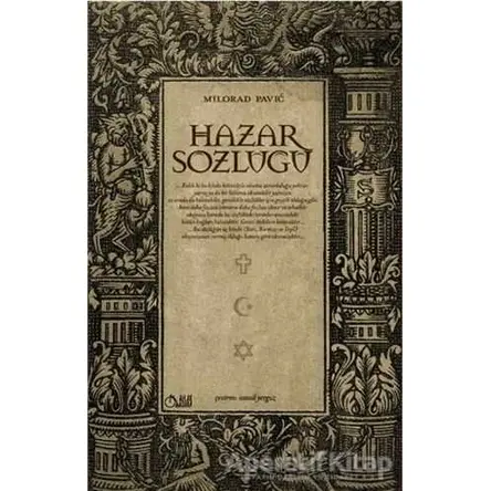 Hazar Sözlüğü - Milorad Pavic - Aylak Adam Kültür Sanat Yayıncılık