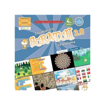 Çocuklar İçin Scratch 3.0 ile Kodlama - Bager Akbay - Abaküs Kitap