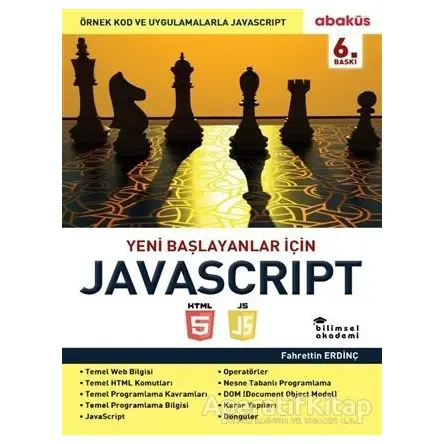 Yeni Başlayanlar İçin Javascript - Fahrettin Erdinç - Abaküs Kitap