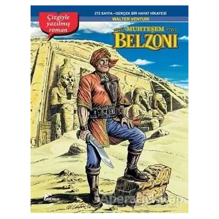 Muhteşem Belzoni - Alessandra Belletti - Çizgi Düşler Yayınevi