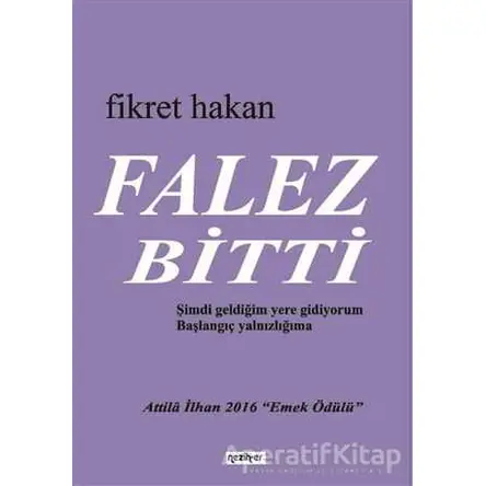 Falez Bitti - Fikret Hakan - Neziher Yayınları
