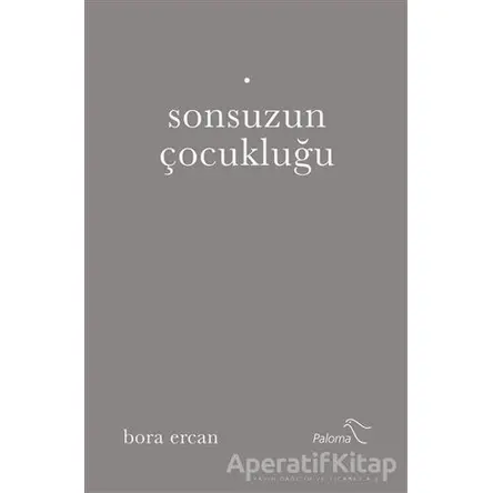 Sonsuzun Çocukluğu - Bora Ercan - Paloma Yayınevi