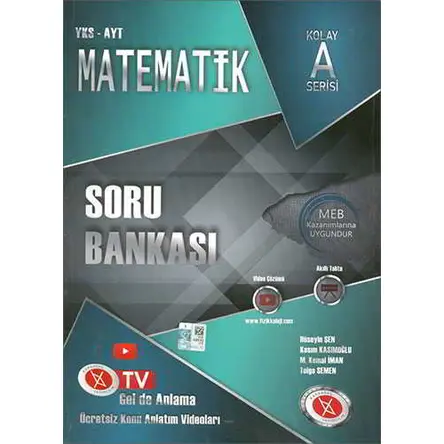Karaağaç AYT Matematik Soru Bankası A Kolay Seri
