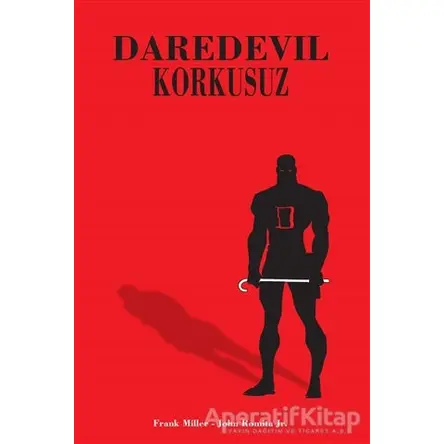 Daredevil: Korkusuz - Frank Miller - Arka Bahçe Yayıncılık