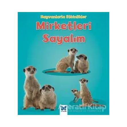 Hayvanlarla Etkinlikler - Mirketleri Sayalım - Tracey Steffora - Mavi Kelebek Yayınları