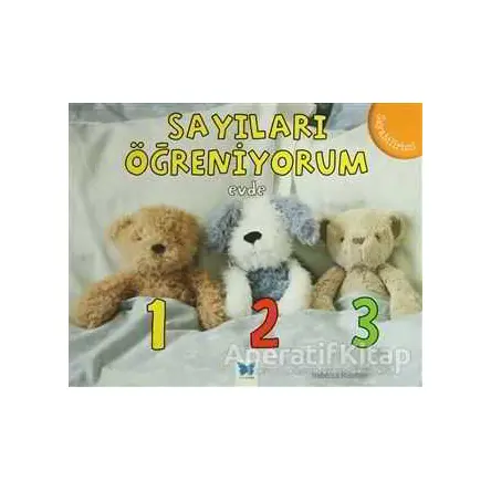 Sayıları Öğreniyorum - Evde - Rebecca Rissman - Mavi Kelebek Yayınları