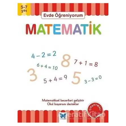 Evde Öğreniyorum - Matematik - Peter Patilla - Mavi Kelebek Yayınları