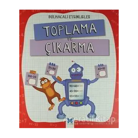 Bulmacalı Etkinlikler Toplama ve Çıkarma - Penny Worms - Mavi Kelebek Yayınları