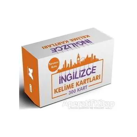 İngilizce Kelime Kartları (Turuncu Kutu) - Mavi Kelebek Yayınları