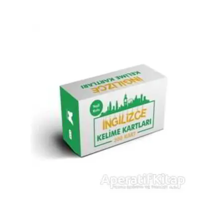 İngilizce Kelime Kartları (Yeşil Kutu) - Kolektif - Mavi Kelebek Yayınları