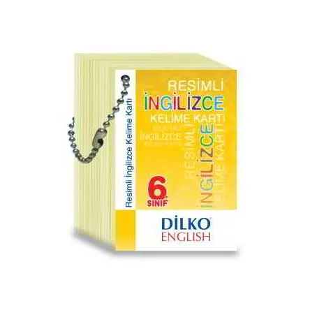 Dilko 6.Sınıf İngilizce Kelime Kartı