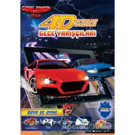 Gece Yarışları - Canlanan Kitap - Kolektif - Arpa Kitap