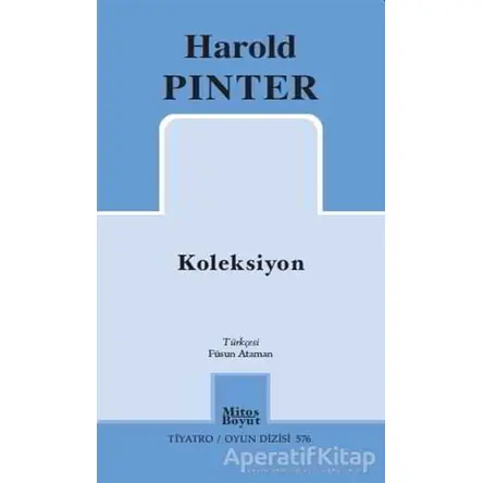 Koleksiyon - Harold Pinter - Mitos Boyut Yayınları