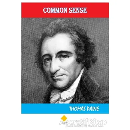 Common Sense - Thomas Paine - Duvar Kitabevi