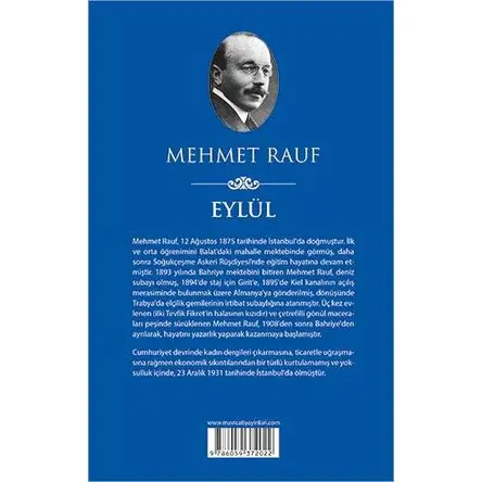 Eylül - Mehmet Rauf - Maviçatı Yayınları