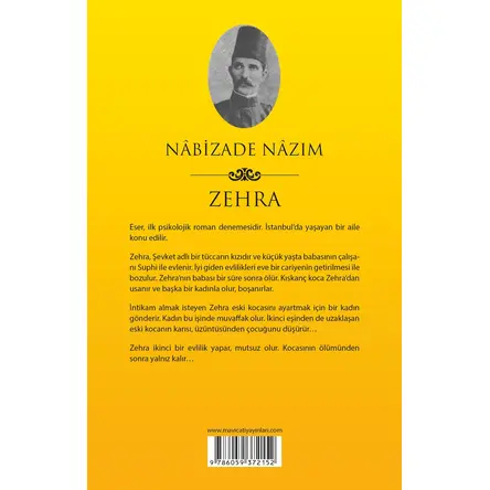 Zehra - Nabizade Nazım - Maviçatı Yayınları