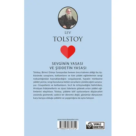 Sevginin Yasası ve Şiddetin Yasası - Tolstoy - Maviçatı (Dünya Klasikleri)