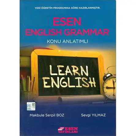 Esen English Grammar Konu Anlatımlı