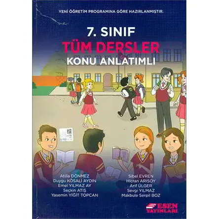 Esen 7.Sınıf Tüm Dersler Konu Anlatımlı