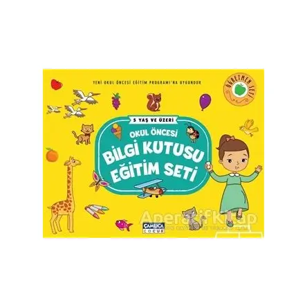 Okul Öncesi Bilgi Kutusu Eğitim Seti - Kolektif - Çamlıca Çocuk Yayınları