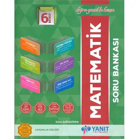 6.Sınıf Matematik Soru Bankası Yanıt Yayınları