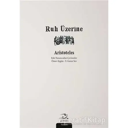 Ruh Üzerine - Aristoteles - Pinhan Yayıncılık