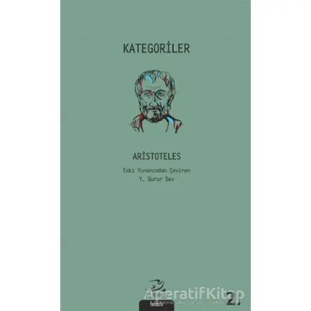 Kategoriler - Aristoteles - Pinhan Yayıncılık