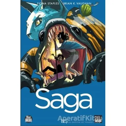 Saga Cilt: 5 - Brian K. Vaughan - Marmara Çizgi