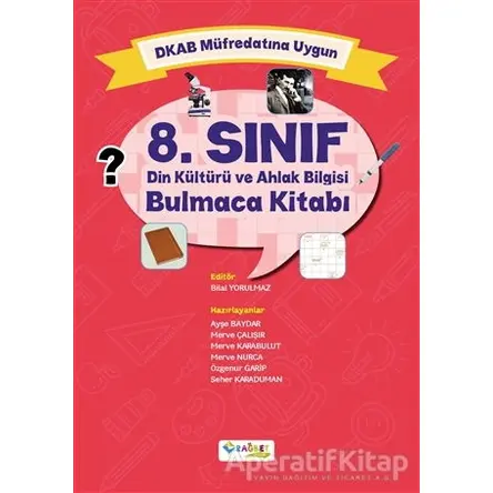 8. Sınıf Din Kültürü ve Ahlak Bilgisi Bulmaca Kitabı - Özgenur Garip - Rağbet Yayınları