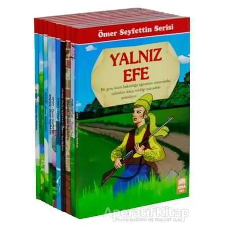 Ömer Seyfettin Seti (10 Kitap Takım) -Ömer Seyfettin - Ema Kitap