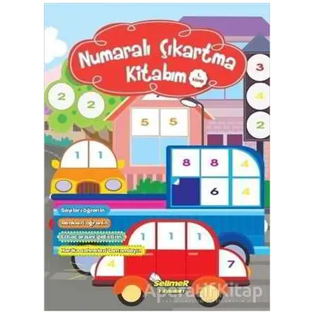 Numaralı Çıkartma Kitabım 1. Kitap - Kolektif - Selimer Yayınları