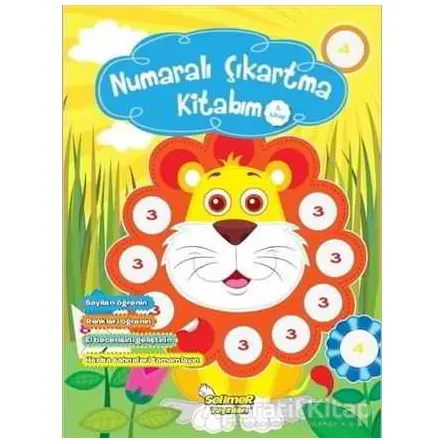 Numaralı Çıkartma Kitabım 3. Kitap - Kolektif - Selimer Yayınları