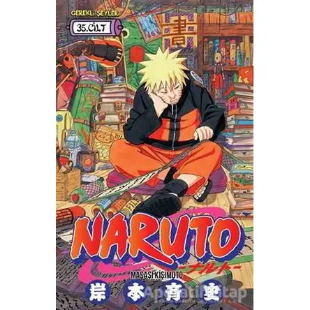 Naruto 35. Cilt - Masaşi Kişimoto - Gerekli Şeyler Yayıncılık
