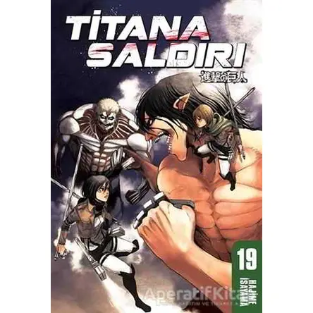 Titana Saldırı (19.Cilt) - Hajime İsayama - Gerekli Şeyler Yayıncılık
