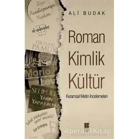 Roman Kimlik Kültür - Ali Budak - Bilge Kültür Sanat