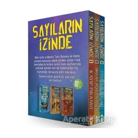 Sayıların İzinde Set (3 Kitap Takım) - Ahmet Baki Yerli - Acayip Kitaplar